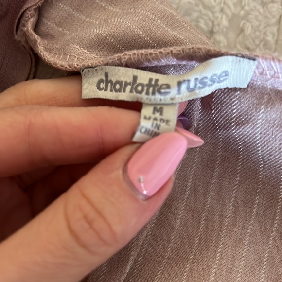 [Charlotte Russe] Halter Open Back Romper - Picture 7 of 7